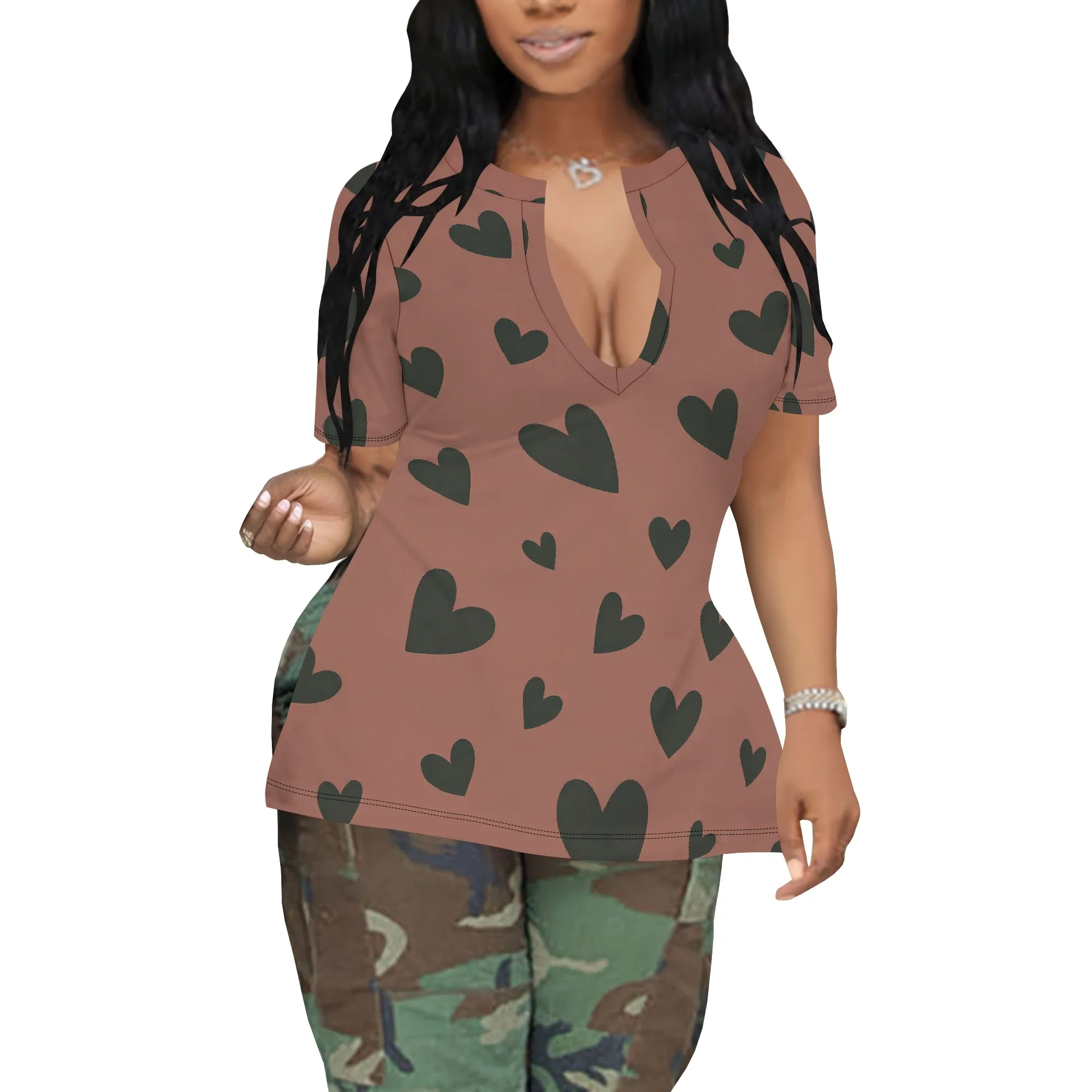 

Женские модные топы 2025 года с рукавами 3/4 в деловом стиле, повседневные блузки, летние футболки (S-3XL)