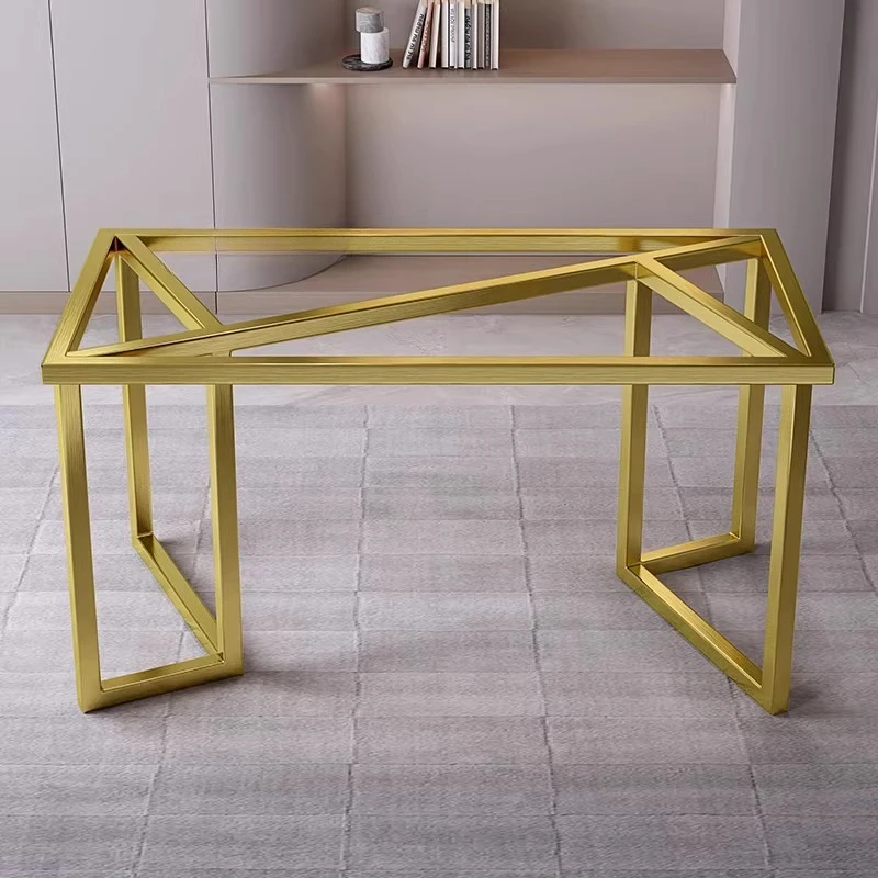 

Light luxury rock slab table legs stainless steel table feet marble large slab dining rack coffee table bracket metal support