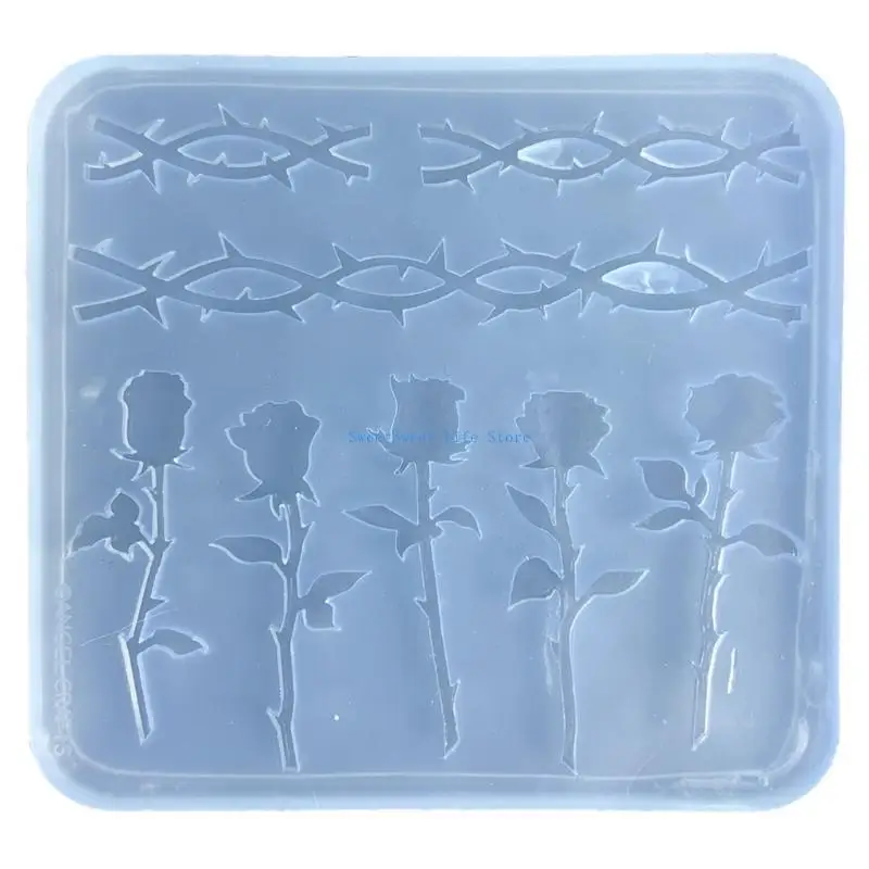 

D5QB Mini Bread Biscuit Cake Silicone Mold DIY Crackers and Snacks Mould Accessories