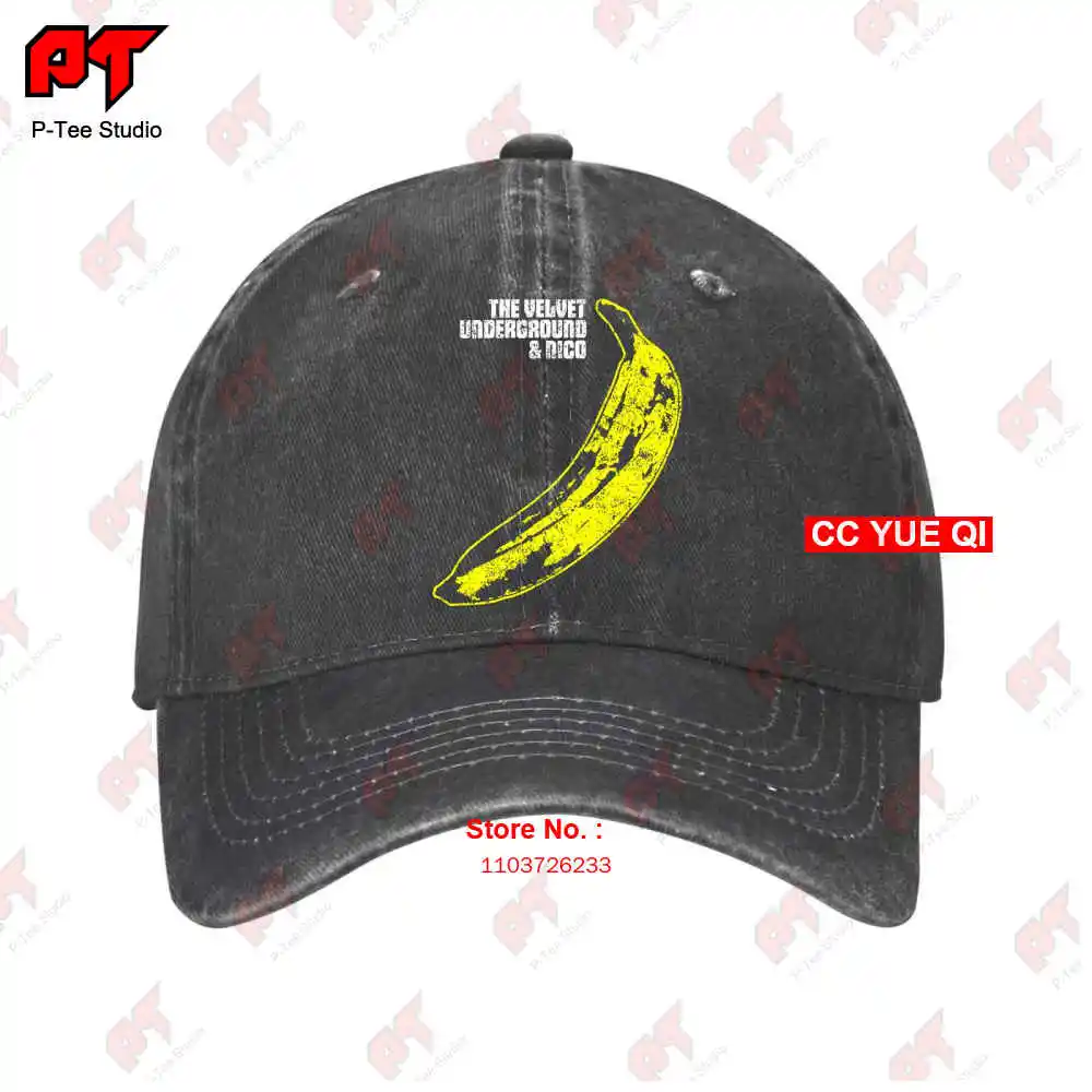 The Velvet Underground & Nico Banana Lou Reed Baseball Caps Truck Cap VWZJ