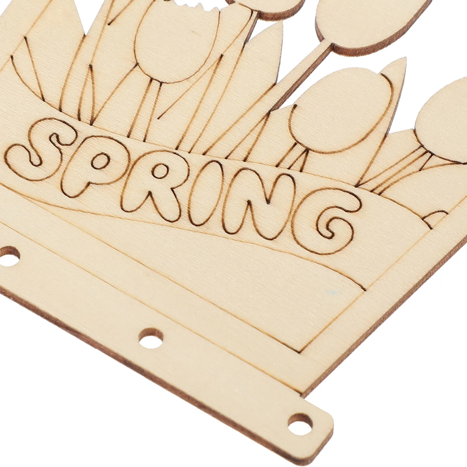 

1 set 1 Set Unfinished Wooden Wind Chime Kit Diy Outdoor Hanging Decor Craft Supply Wood Wind Bell Ornament Home Garden Balcony