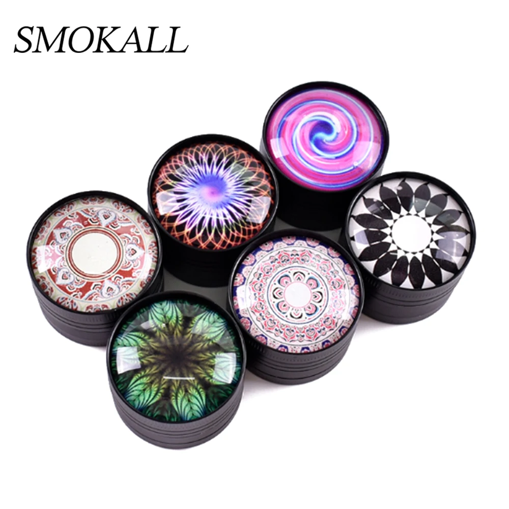 10Pcs 3-layer Herb Tobacco Grinder Smoking Grinder 30mm Spice Crusher Smoker Gifts Smoking Pipe Accessories Pipes Pipas Fumar