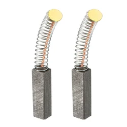 2pcs Carbon Brushes Replacement For Electric Motors Electric Motor Angle Grinder Part Power Tool Accessories 20x6x5mm