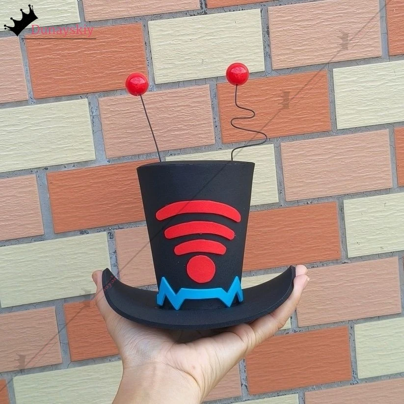 2025 Hotel Vox Cosplay Uniform Costume Anime Hazbin Headpiece Claw Accessory Prop 3D Print Role Props For Halloween Carnival view 2