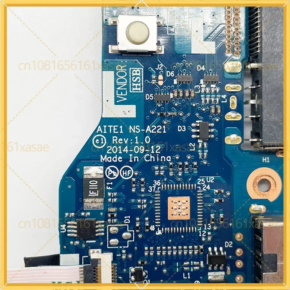 Used For Lenovo ThinkPad E550 E550C E555 E560 E565 DC-IN charge USB Jack Power Button Board switch AITE1 NS-A221 BE560 NS-A561 view 5