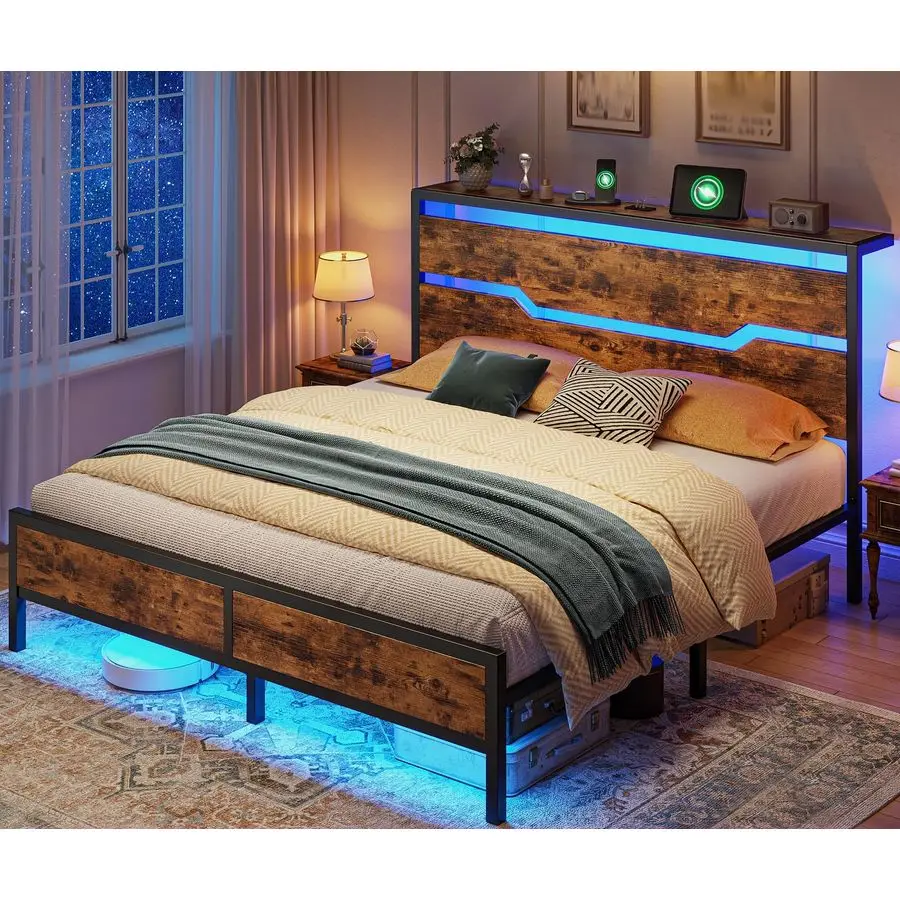 Platform Bed Frame …