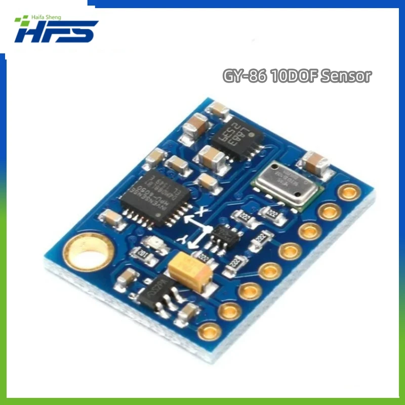 

GY-86 10DOF Sensor MS5611 HMC5883L GY 86 MPU6050 Module MWC Flight Control Board 3-5v