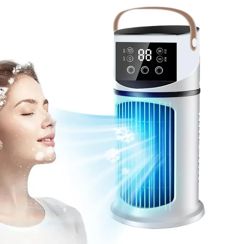 

Блок переменного тока, портативный испарительный персональный вентилятор, тихий испарительный вентилятор, блок переменного тока для настольной комнаты, офиса, автомобиля, палатки для кемпинга