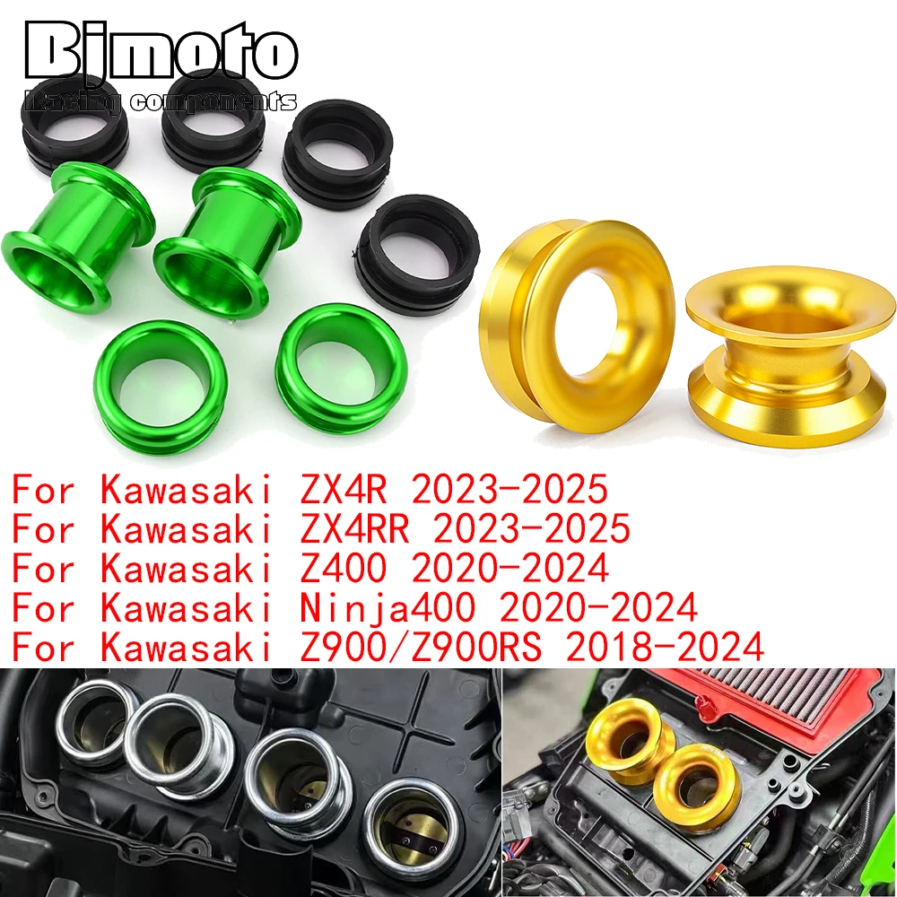 

Z900 ветрозащитная коробка с высоким расходом, аксессуары, воздухозаборник для Kawasaki ZX4R ZX4RR 2023-2025 Z400 Ninja400 2020-2024 Z900RS 2018-2024
