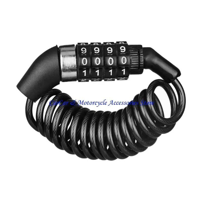 

G5AD Multiple Use Helmets Security Lock with Password Lightweight Metal Lock for Cycling Travel Commute