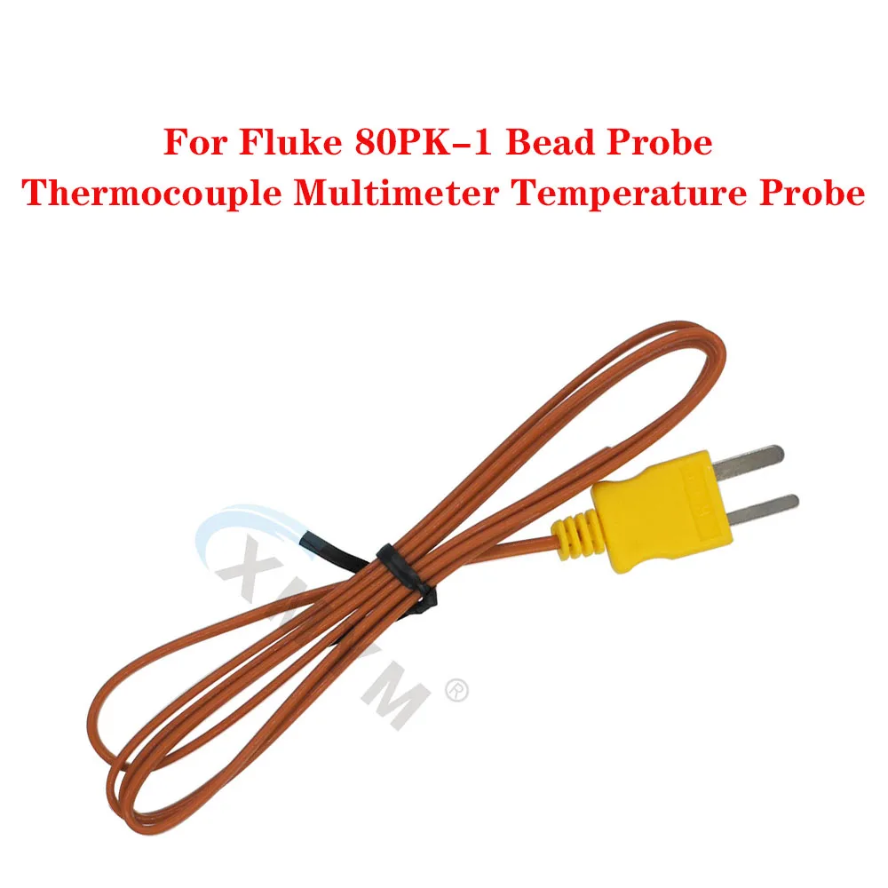 For Fluke 80PK-1 Bead Probe Thermocouple Multimeter Temperature Probe