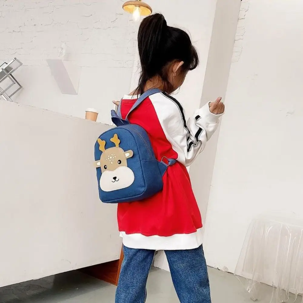 mochila-infantil-de-lona-com-alca-ajustavel-estampa-de-cervo-colorida-mochila-escolar-em-forma-de-cervo-design-fofo