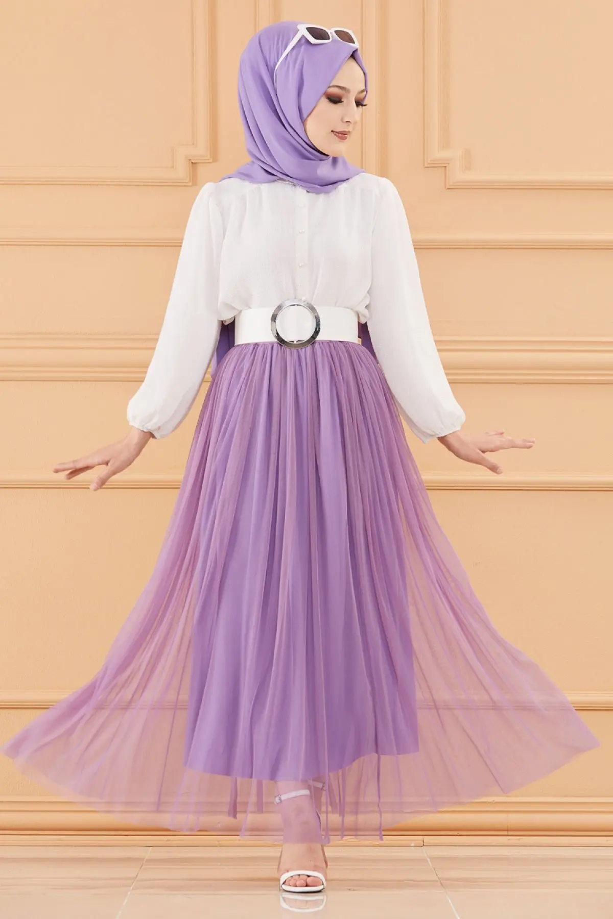 Women Tulle Skirt 2021 Hijab Hijab Women 'S Bottom Turkey Dubai bottom for Women Clothing Muslim women hijab