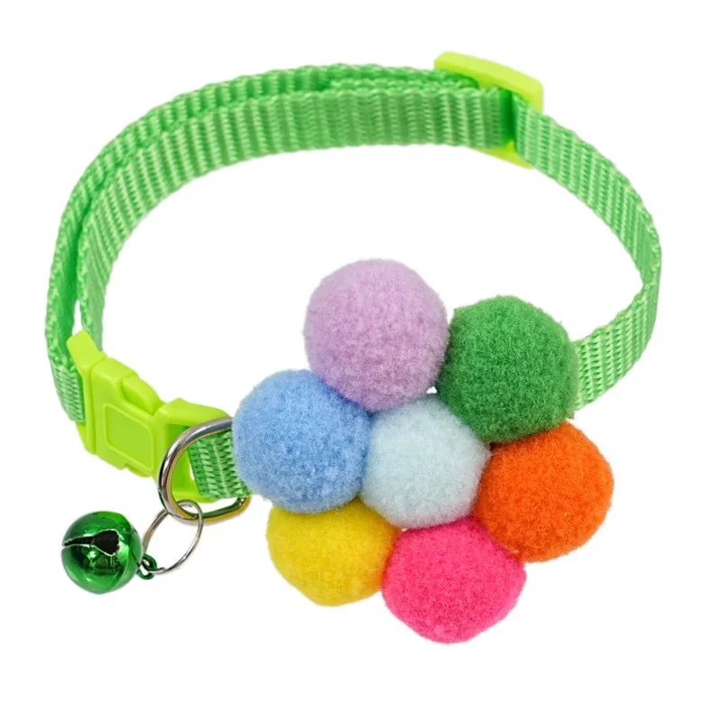 Puppy Small Dog Cat Nylon Collar Neck Decoration Butterfly Knot Flower Personalized Design Buckle Pet Supplies Accessories