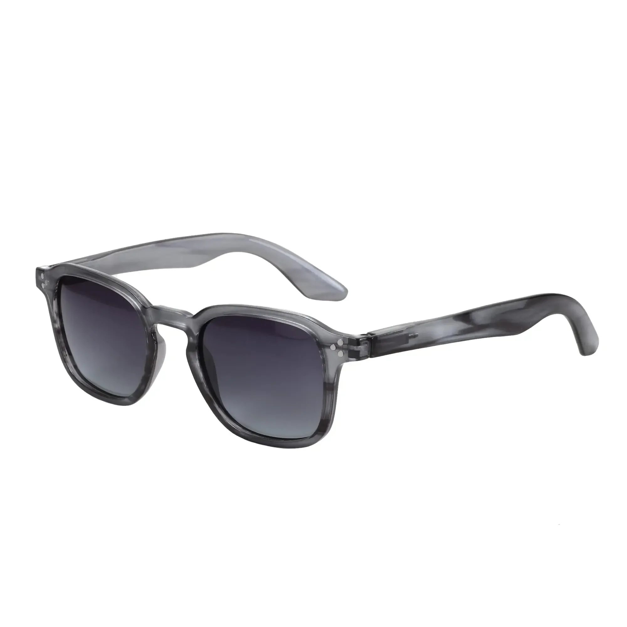BLUEMOKY Vintage-inspirierte quadratische Sonnenbrille für Damen und Herren, kleiner Rahmen, polarisiert, UV400-Schutz