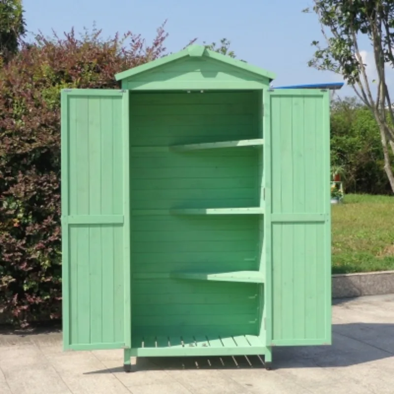 Outdoor cabinet, courtyard tool room, waterproof and sunscreen storage cabinet