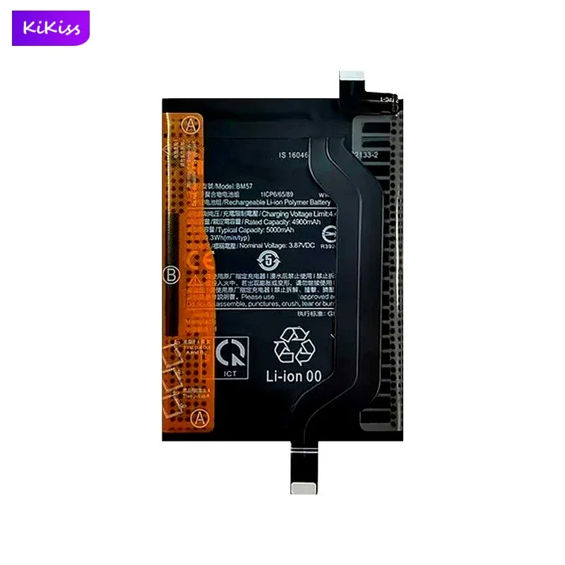 BM57 Mobile Phone Battery For Xiaomi Redmi Note 10 Pro 10Pro 4250mAh Real Capacity
