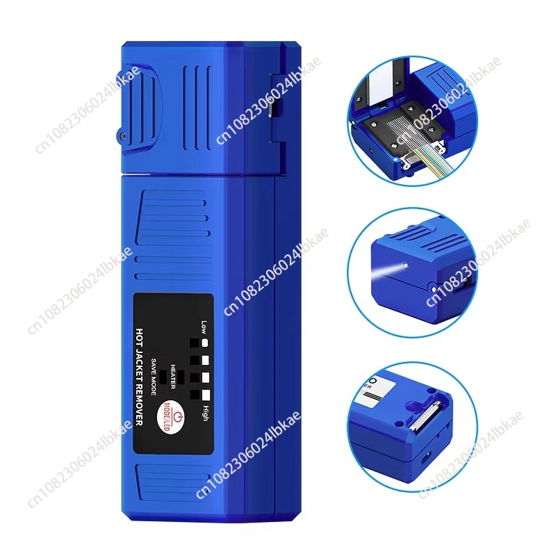 

Hot wire stripper, automatic heated wire stripping tool, 3500mah rechargeable fiber optic hot wire stripper