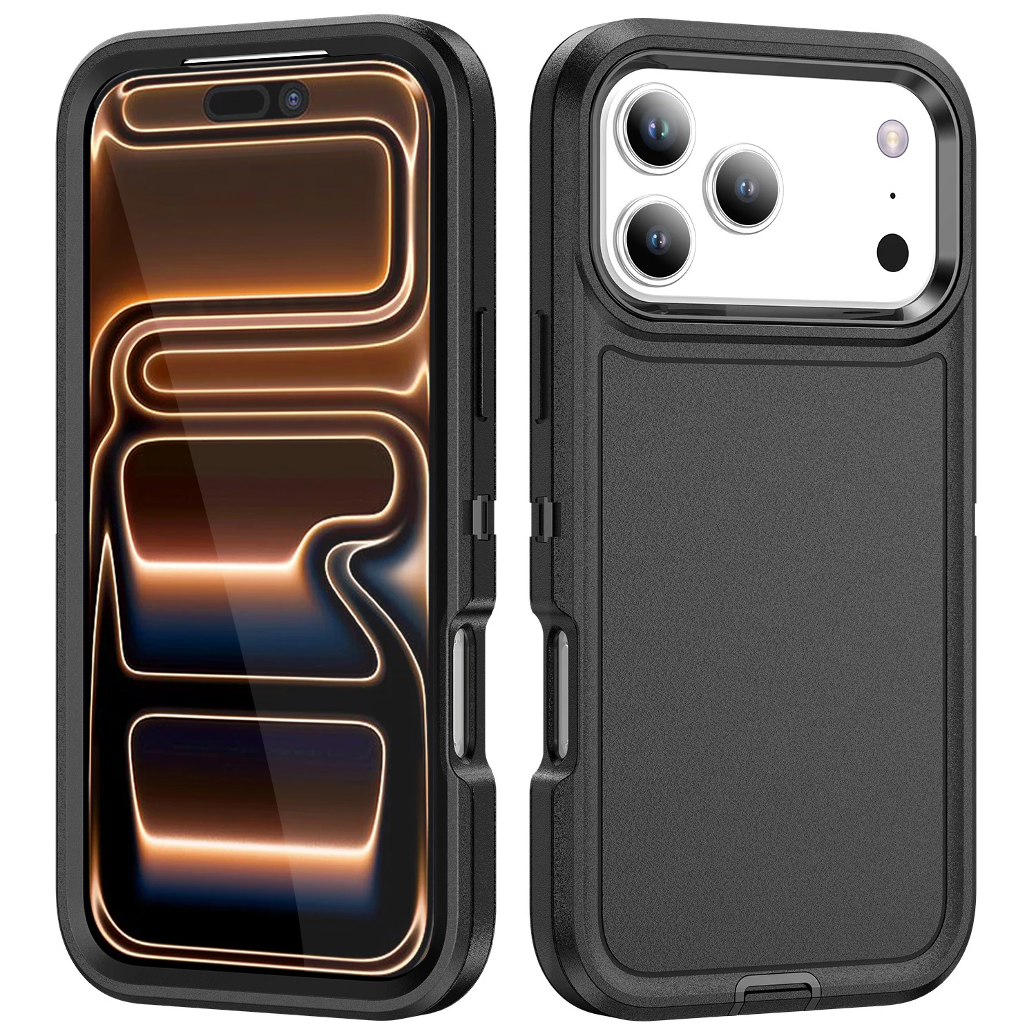Etui na iPhone'a 17 16 15 14 13 12 11 Pro Max XS XR 8 Plus Wytrzymałe, odporne na wstrząsy, odporne na zarysowania, wytrzymałe, ochronne z pełnym pokryciem