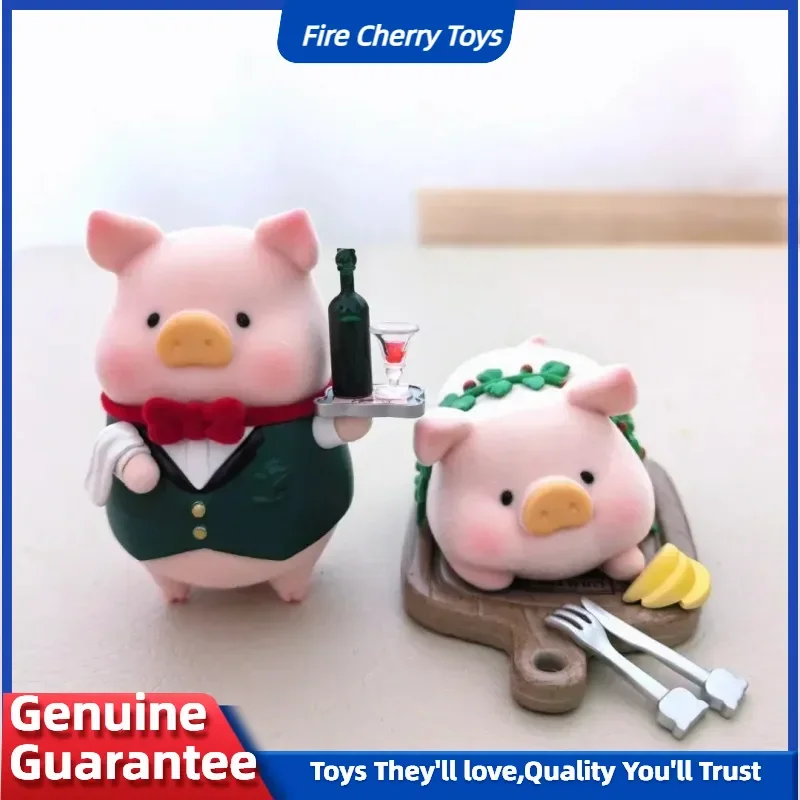 

Lulu The Piggy Pigchelin Restaurant Series слепая коробка милые игрушки коллекция подарков-сюрпризов Mystery Box аниме фигурка настольная модель