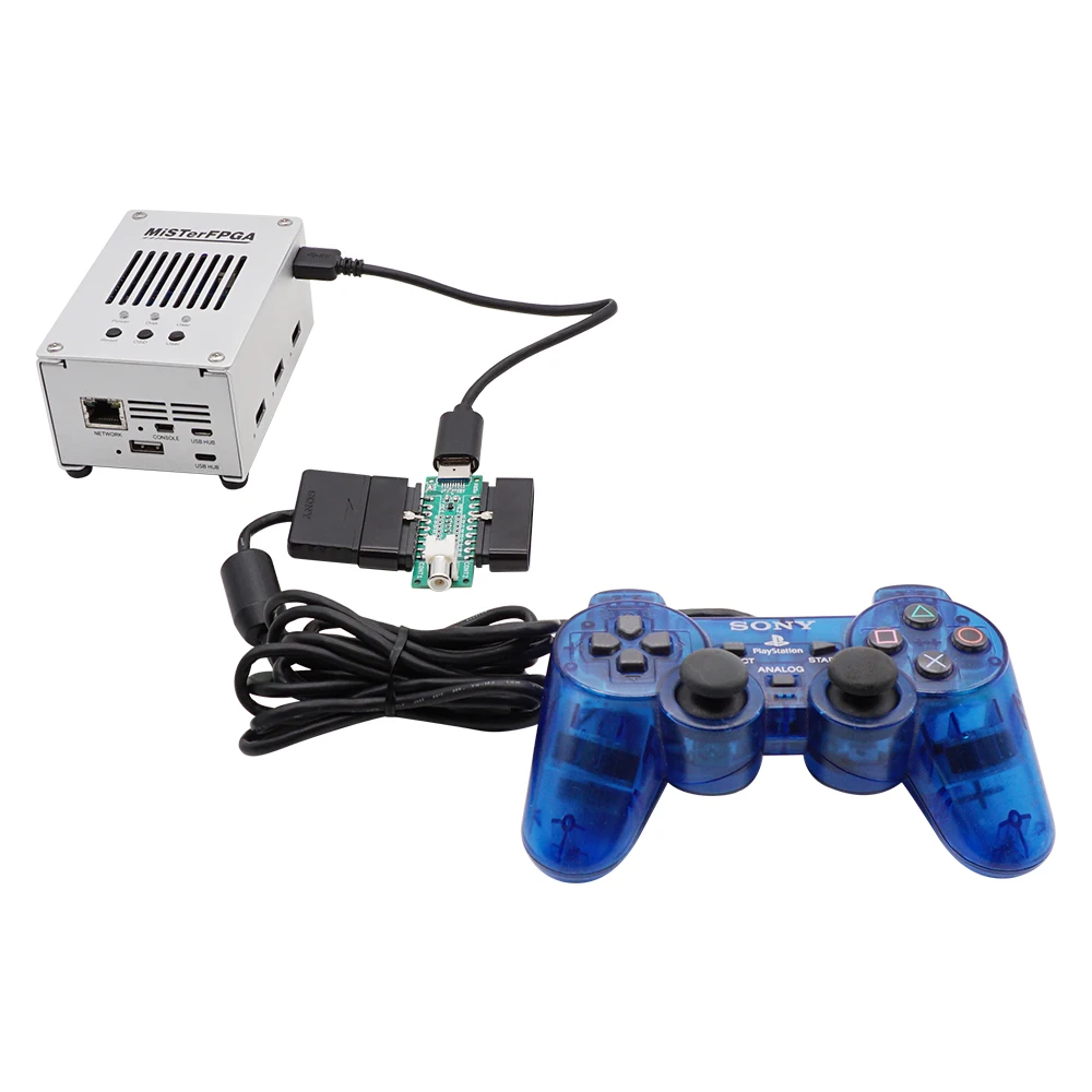 BitFunx USB 3.0 SNAC PS PSX Controller Converter Adapter For DE10-Nano MiSTerFPGA Mister IO Board