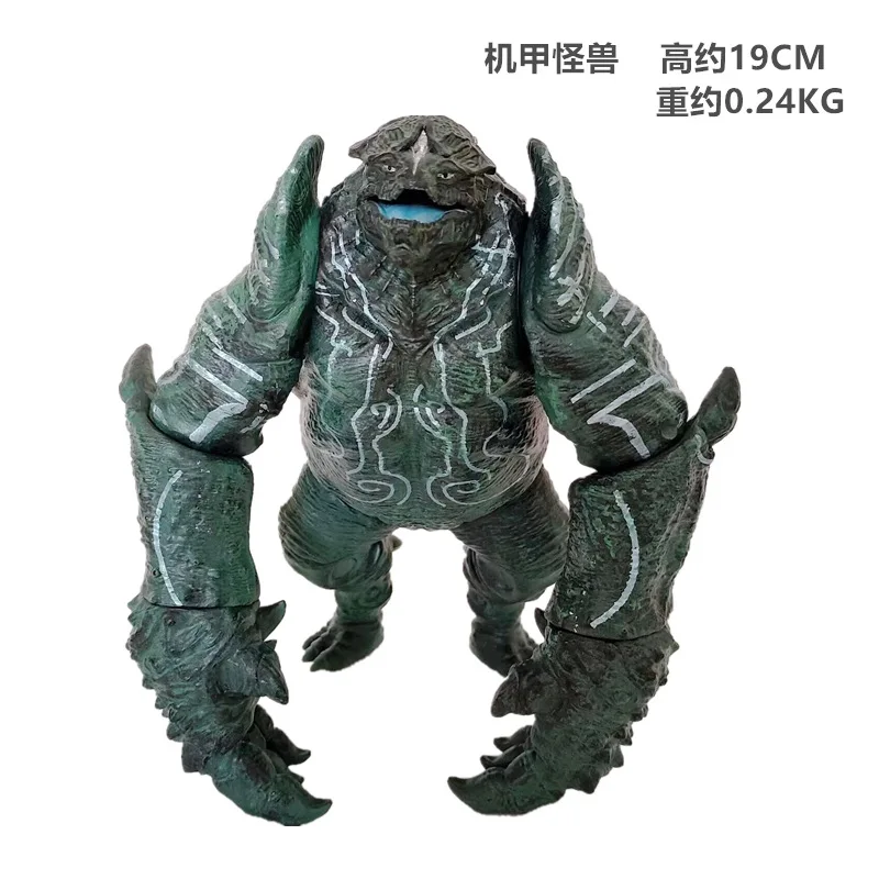 6 types Pacific Rim Figure Monsters Scunner Leathback Mega Kaiju Trespasser Knifehead Figurine Model Christmas Gift