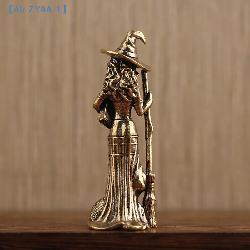 【ZYAA-1】1 Stück magische Ornamente, Heimdekoration, Wohnzimmer/Eingang, Dekoration, Heimtextilien, Zaubererstatue