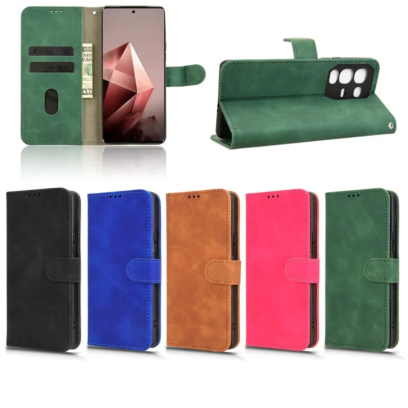For Infinix Note 50s 5G Cover Wallet Full Protect Phone Case For Infinix Note 50s 5G Case Skin Feel Flip Leather Fundas