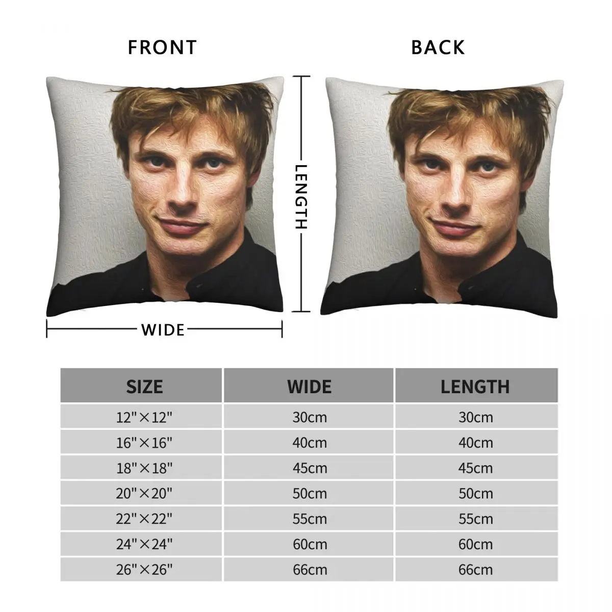 Bradley James Pillowcase Polyester Linen Velvet Pattern Zip Decor Pillow Case Home Cushion Cover