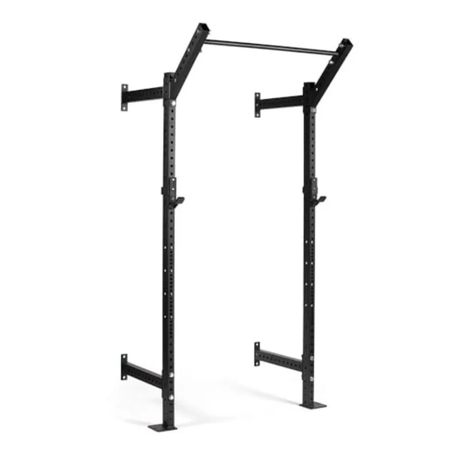 T-3 Series Space Saving Power Rack 82 Height x 24 Depth Compact Wall Mounted Power Rack 2x3 11-Gauge Steel Uprights with Bottom