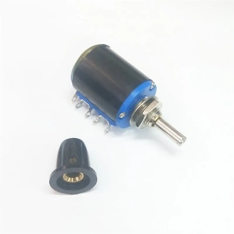 

1pcs WXD3-12-1W 100 220 470 1K 2K2 3K3 4K7 10K 22K 33K 47K Ohm 100R 220R 470R 2.2K 3.3K 4.7K WXD3-12 1W Potentiometer + 1 knob