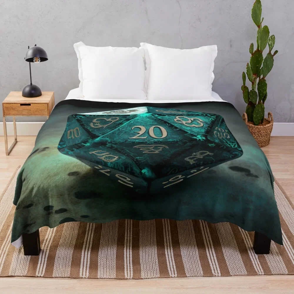 

Dungeons and Dragons D20 Throw Blanket Soft Beds Retros christmas gifts Blankets