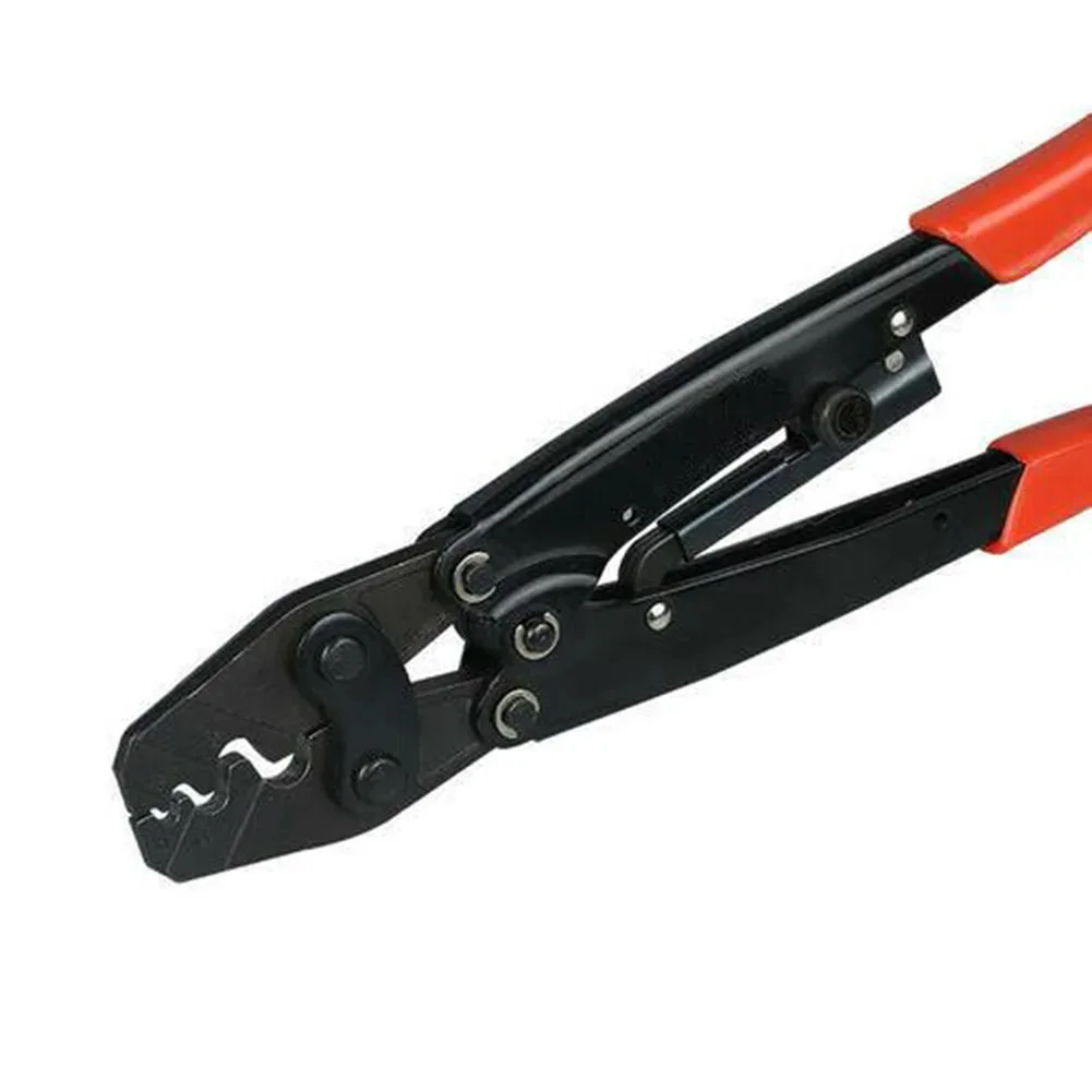 HS-16 Crimper für nicht isolierte Anschlüsse, 1,25–16 mm, einfache Crimpzange, Drahtverbinder, Elektriker-Werkzeug, SNB, RNB, SC, UT, OT – Detail 7