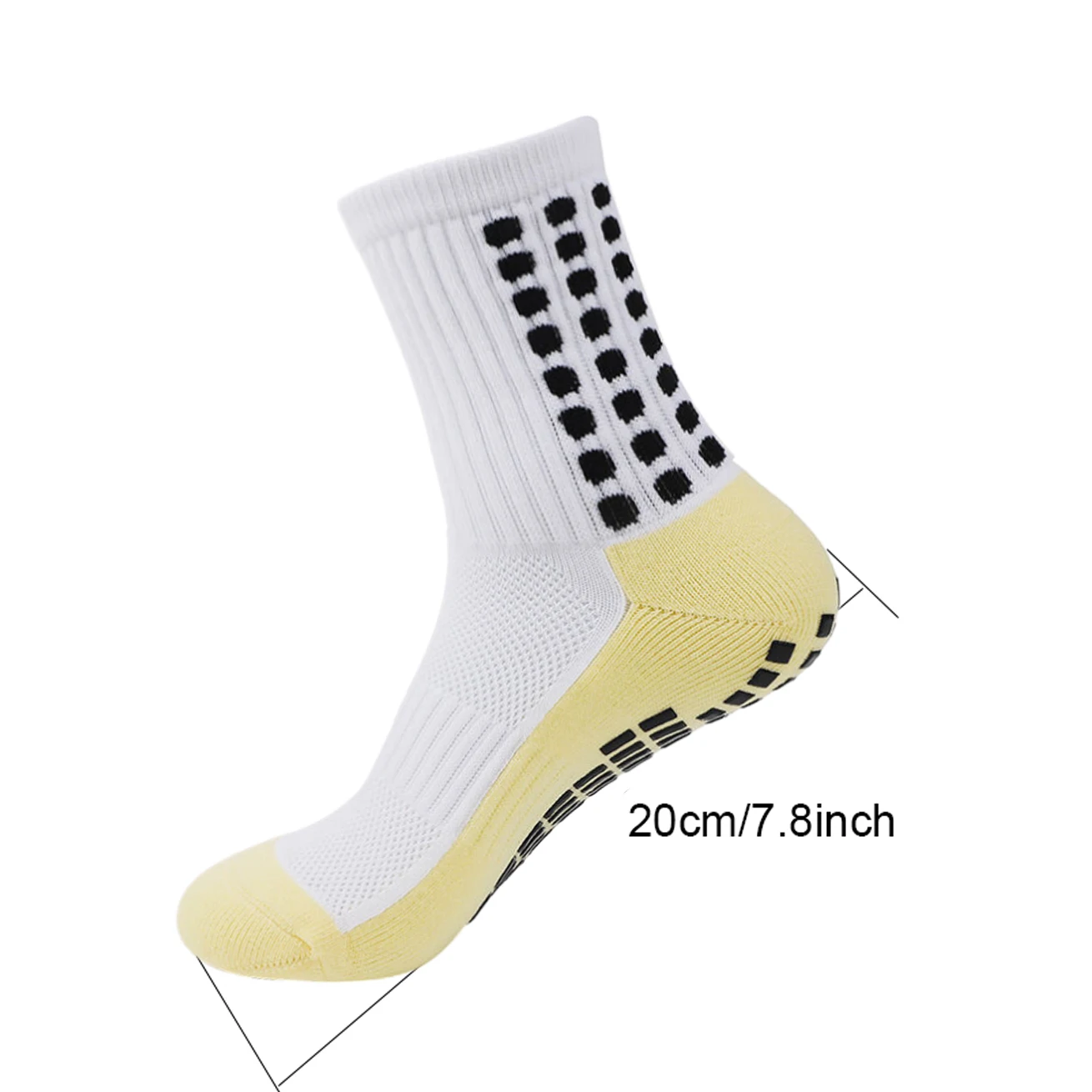 6 pares de calcetines antideslizantes para hombre y mujer, fútbol, baloncesto, Rugby, béisbol, ciclismo, correr, senderismo, tenis, monopatín
