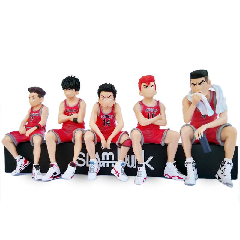 Auto Telefon Anzahl Platte Innen Anime Dekoration SLAM DUNK Hanamichi Sakuragi Action Figur Ornament Auto Zubehör Geschenke