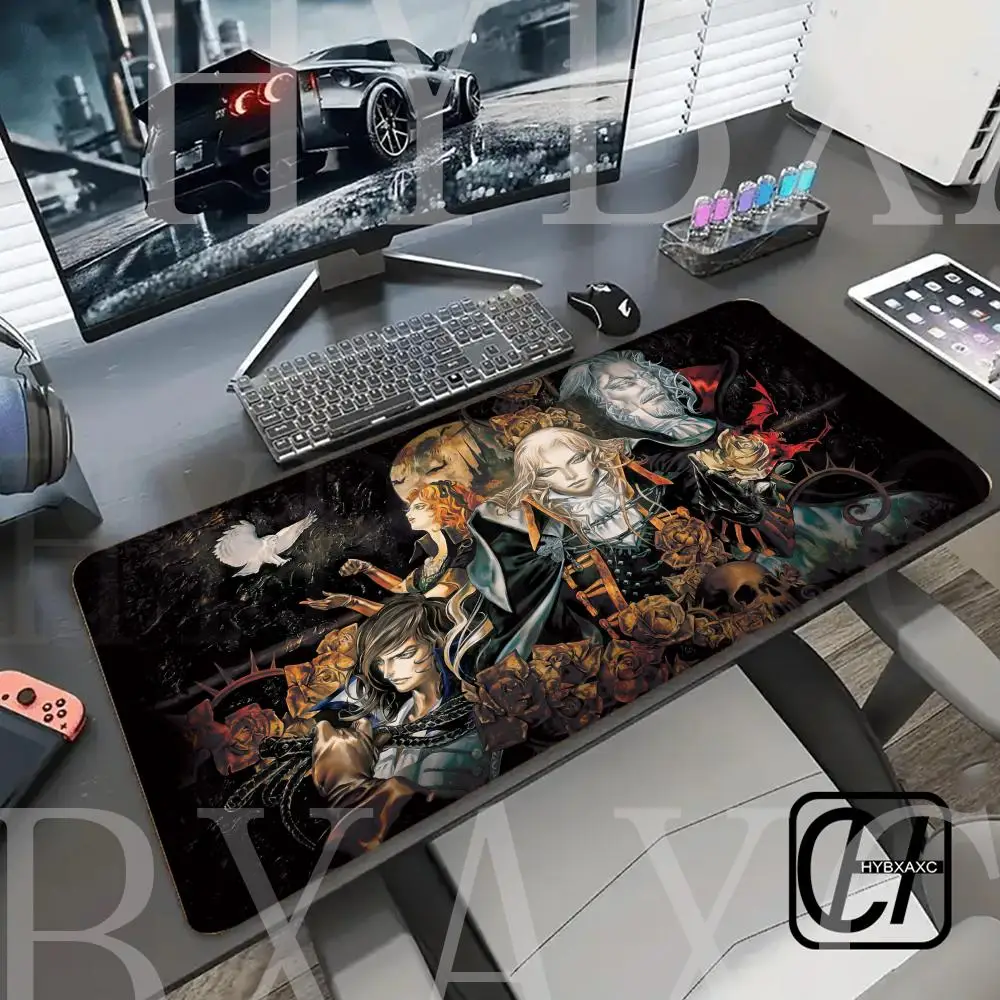 

Коврик для мыши Castlevania, игровой коврик для мыши 900x400x4 мм, коврик для киберспорта, коврик для ноутбука, коврик для стола, коврик для мыши locrkand, игровые коврики для ПК, HYBXAXC