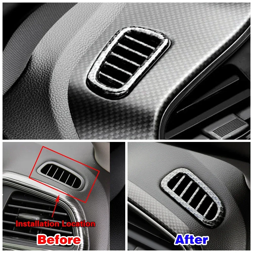 For Renault Kadjar 2015-2019 Car Central Console Part Trim Frame Cover Car Interior Styling Modify Carbon Fiber Color Refit