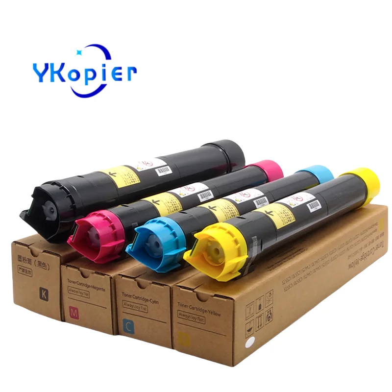 

Japan Imported Repack V5570 Black 450G CMY 280G Toner Cartridge For Xerox 7775 2275 3373 3375 4475 6675 Version 5th Machine