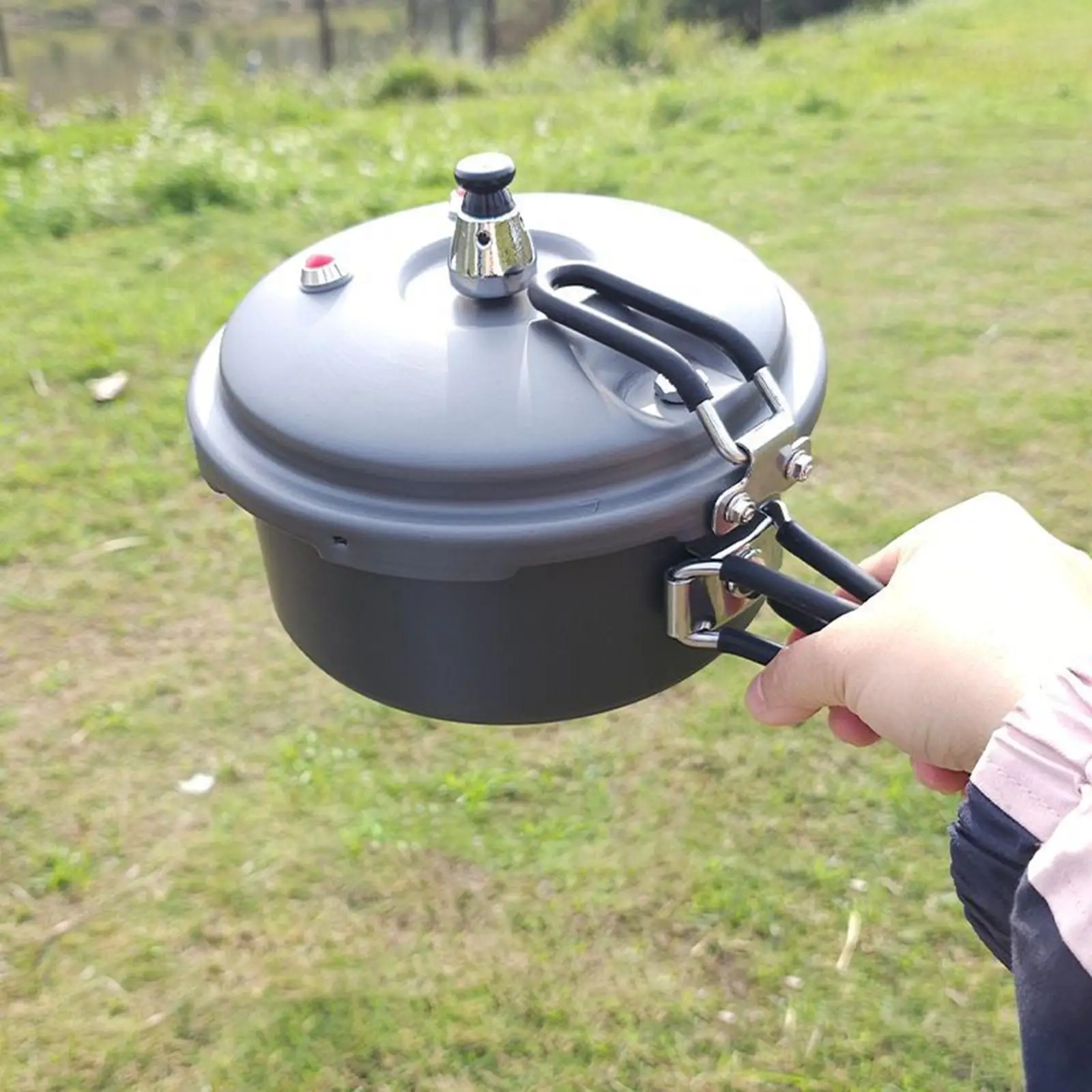 

Camping Pressure Cooker Cookware Pressure Canner for Camping Kitchen Outdoor