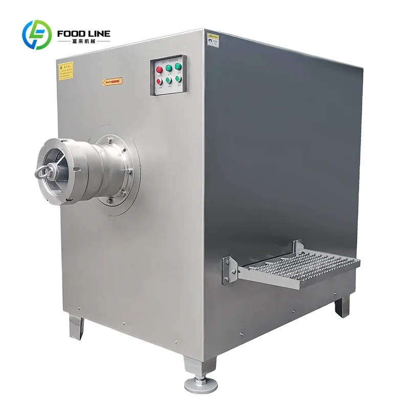

Industrial Electric Frozen Meat Grinder Meat Block Mincing Grinding Machine Other Meat Processing Machinery