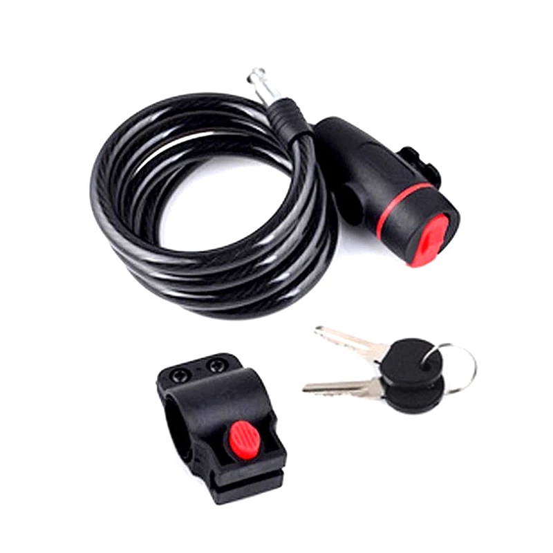 

Anti-theft Mtb Road Bike Steel Wire Chain Lock Bicycle Bike Lock Motorcycle Helmet Folding Bike Electric Scooter Safety Padlock