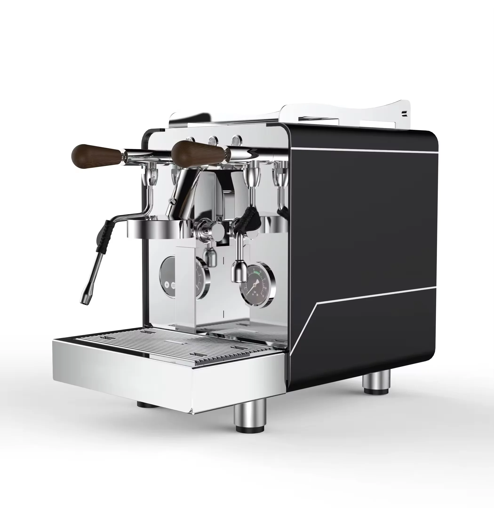 Commercial Espresso Machine E61 Brewing Group Professional Semi Single Head Rotary Pump Coffee Machine