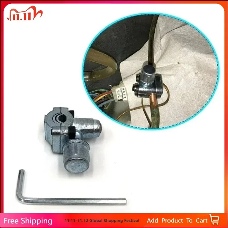 652F BPV31  Piercing Tap  Replacement Universal Adjustable  Fits for HVAC Refrigerants System Durable