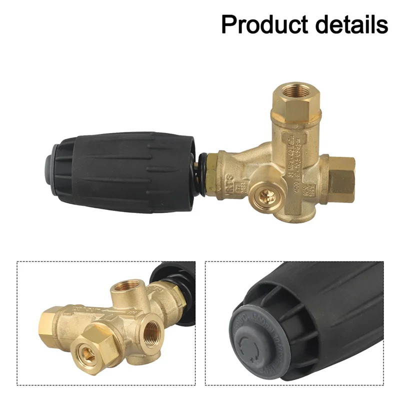【People Favorite】High-Performance VRT3 Unloader Valve For Jet Wash Pressure Washer For Efficient Garden Tools Parts