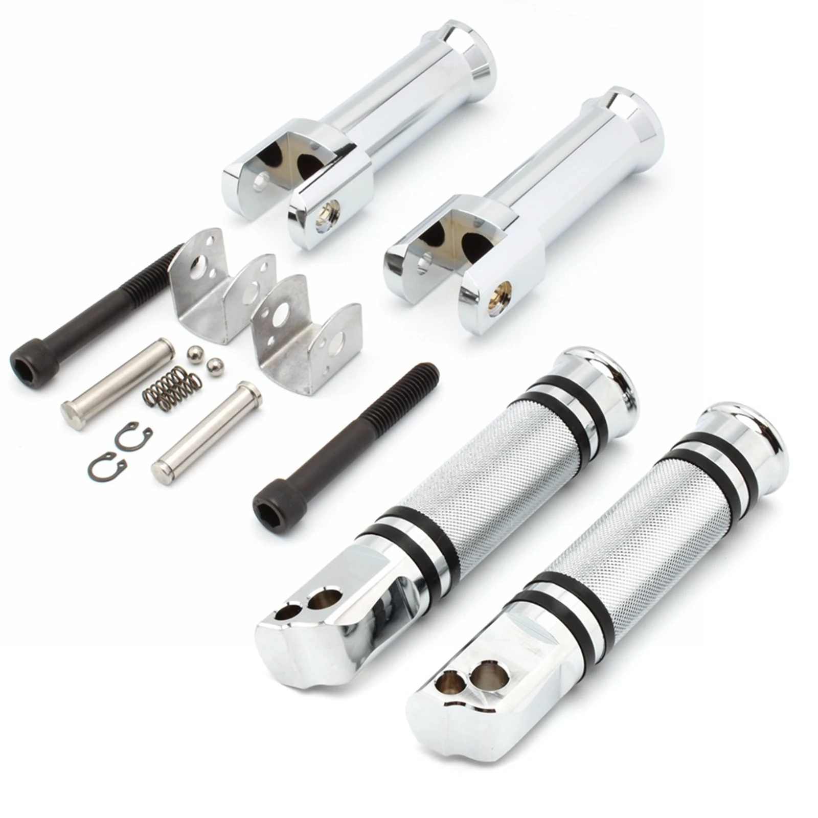 

Подножка для ног заднего пассажира мотоцикла, крепление для Harley Davidson Fxst Softail Fxlr Fxbb Flhc Flde Deluxe 107