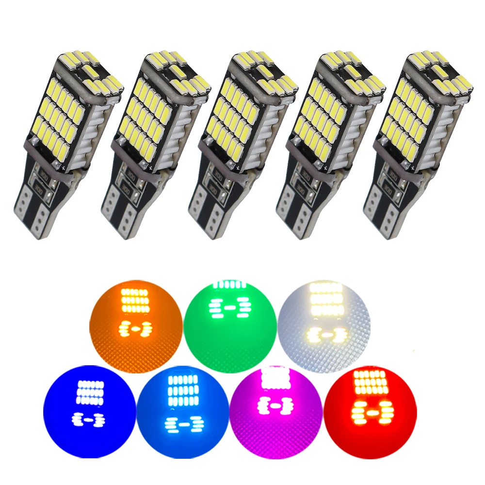 T15 Led Bulb Red Corn Cob 3w Lighting Exterior Automotive 12vdc Light 12v Brake Light Energy Saving Indicator Bulb Reverse Light