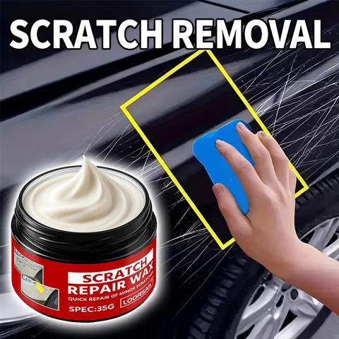LOORSAN Car Scratch Repair Wax, Paint Polishing Compound, Minor Scratch & Swirl Remover for All Car Colors, Paint Restorer