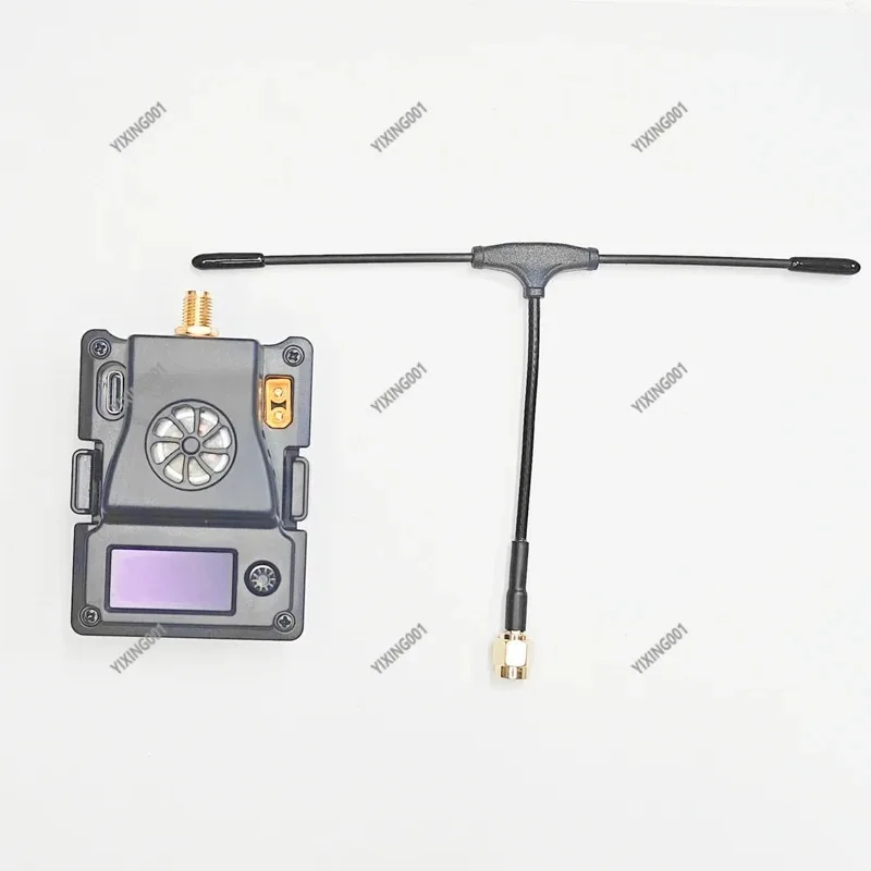 Mini ELRS 433TX Drone Transmitter High Frequency Long Range Selectable Frequency 360-560MHz