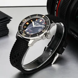 Octopus Barakuda Watches For Men SW200 Movement Automatic Mechanical Watch Sapphire Crystal 300M Waterproof Retro Diving Watch