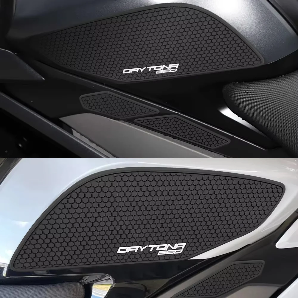 Motorcycle Accessories Tank Pad Protector Sticker Decal Gas Knee Grip Tank Traction Pad For Daytona 660 Daytona660 2024